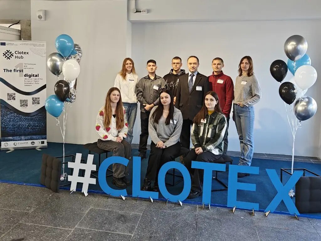 Студенти й викладачі кафедри на CLOTEX D-FEST